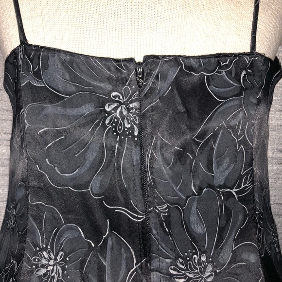 80s inspired floral prom dress - Picture 5 of 5